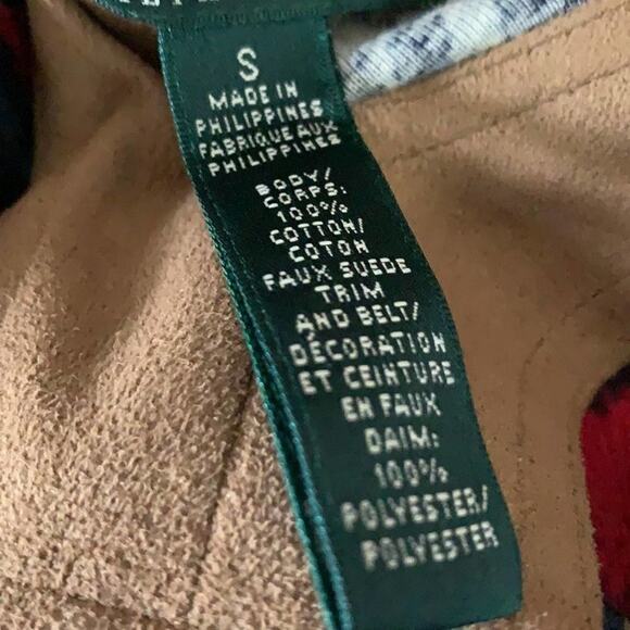 LAUREN RALPH LAUREN PATCHWORK DRESS SIZE S - Picture 9 of 9